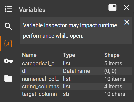 Variables