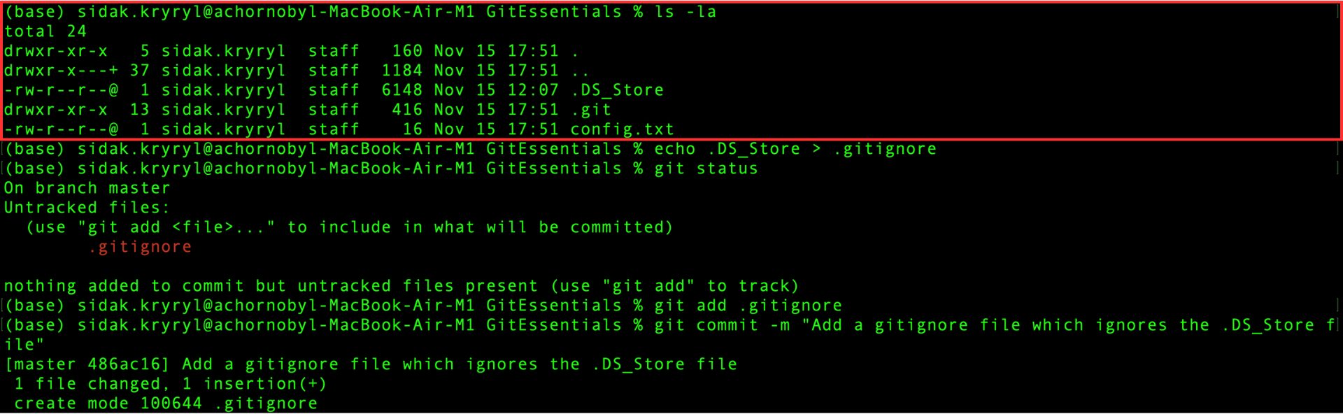 Listing all files and directories