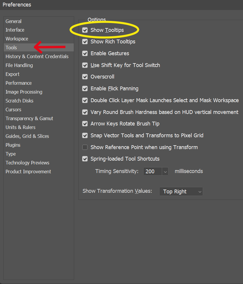 8 Show Tooltips